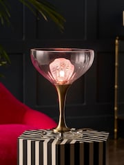 Rockett St George Clear Deco Table Lamp - Image 1 of 5
