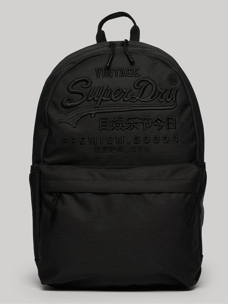 Superdry Black Superdry Heritage Montana Bag - Image 1 of 5