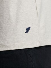 Superdry Blue Vintage Gym Raglan Sports 100% Cotton Top - Image 7 of 7