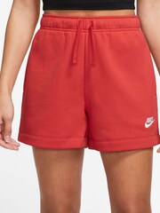 Nike Red Club Fleece Shorts - Image 1 of 4