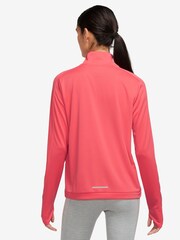 Nike Coral Pink Dri-FIT Pacer 1/4Zip Running Top - Image 2 of 4