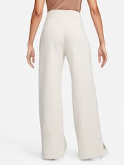 Nike Ivory Phoenix Fleece High Waisted Wide Leg Sweatpants - Image 2 of 9