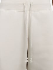 Nike Ivory Phoenix Fleece High Waisted Wide Leg Sweatpants - Image 4 of 9