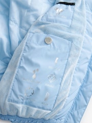 Baker by Ted Baker Shower Resistant Blue Short Coat - Image 13 of 14