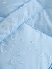 Baker by Ted Baker Shower Resistant Blue Short Coat - Image 14 of 14
