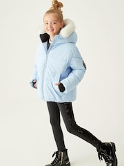 Baker by Ted Baker Shower Resistant Blue Short Coat - Image 3 of 14