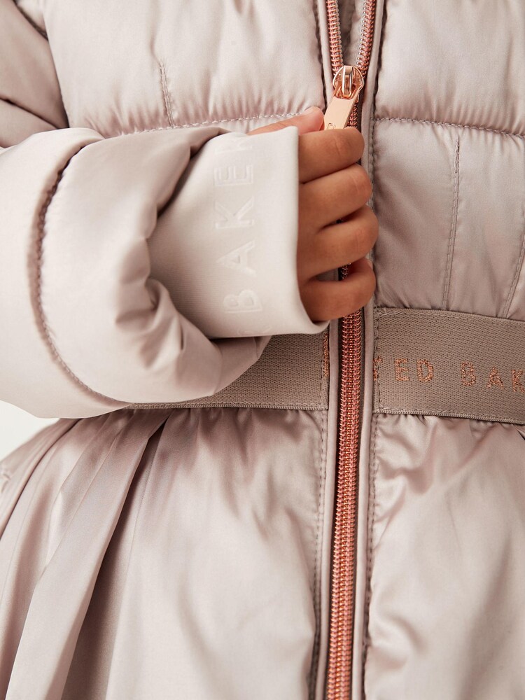 Baker by Ted Baker Shower Resistant Skirted Coat - Image 7 of 15