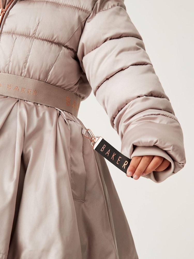 Baker by Ted Baker Shower Resistant Skirted Coat - Image 8 of 15