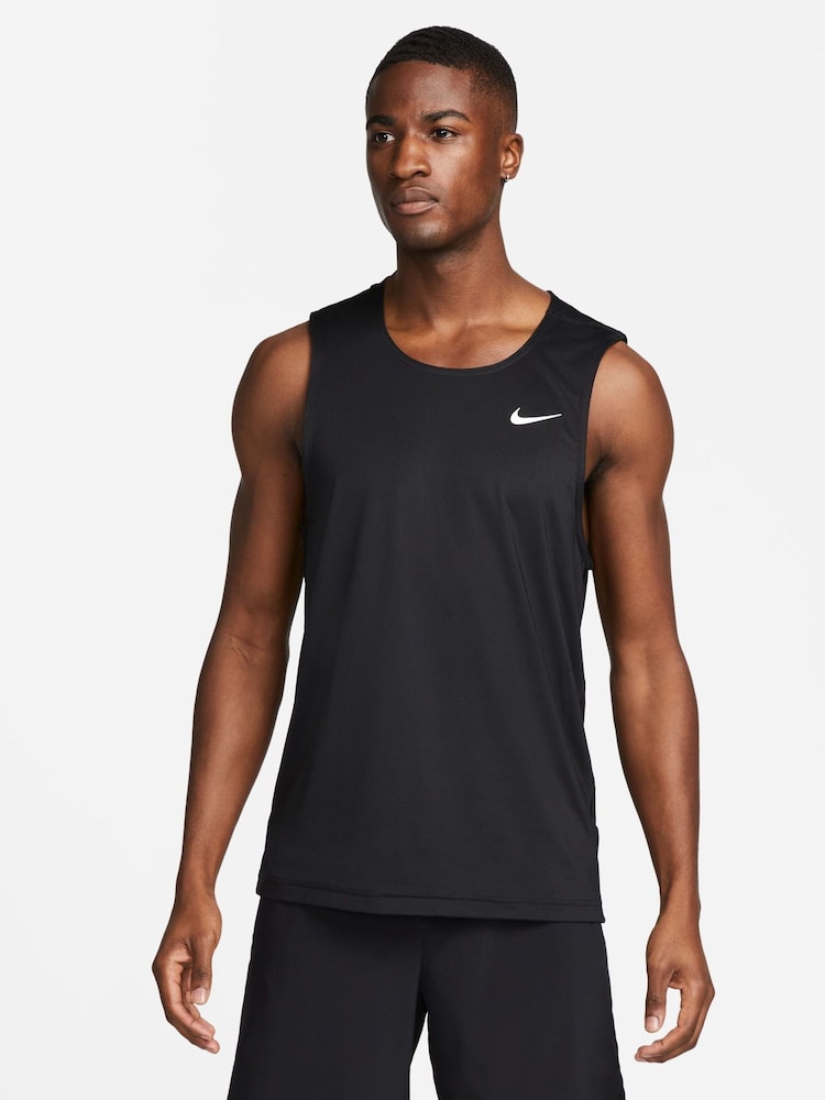 Nike Black Ready Dri-FIT Training Vest - Image 1 of 10