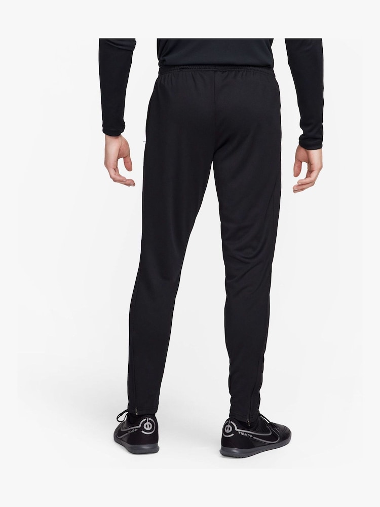 Nike Black/Pink Dri-FIT Academy Zippered Training Joggers - Image 2 of 6