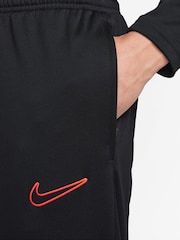Nike Black/Pink Dri-FIT Academy Zippered Training Joggers - Image 5 of 6