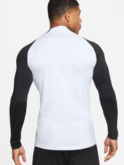 Nike White Dri-FIT Strike Half Zip Training Top - Image 2 of 4