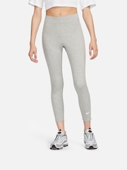 Серый - Классические леггинсы длиной 7/8 с завышенной талией Nike Sportswear - Image 1 of 4