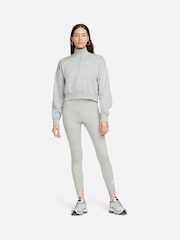 Серый - Классические леггинсы длиной 7/8 с завышенной талией Nike Sportswear - Image 4 of 4