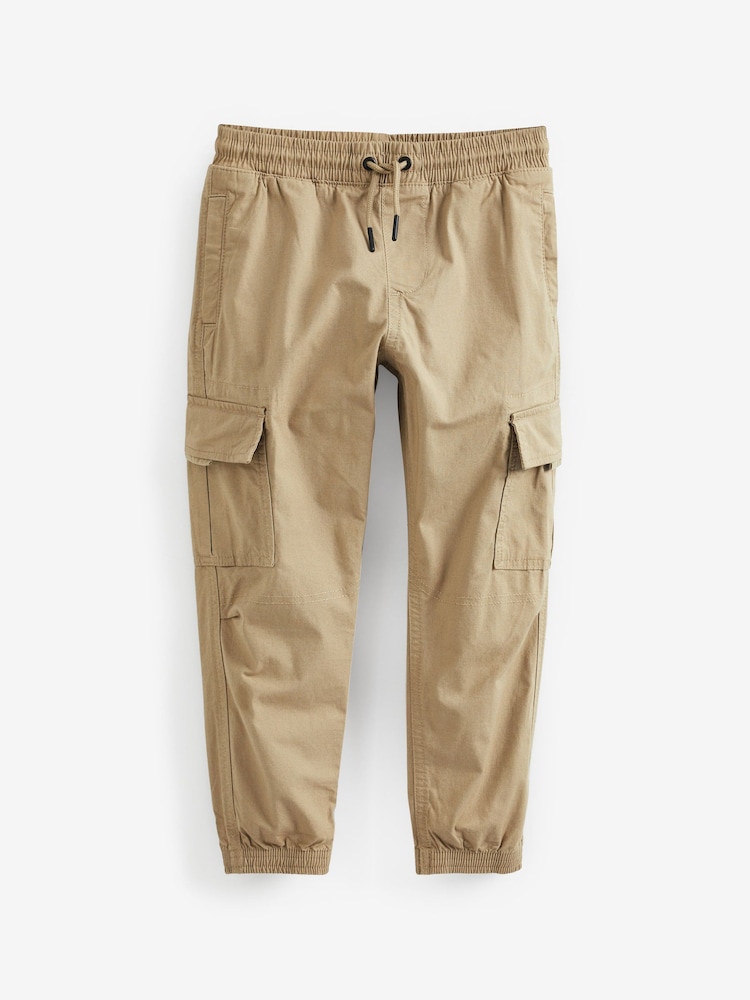 Natural Cargo Trousers (3-16yrs) - Image 1 of 2