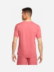 Nike Light Pink Miler Dri-FIT UV Running T-Shirt - Image 2 of 7