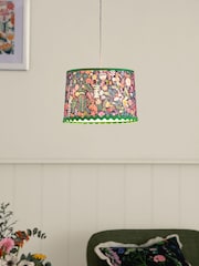 Lucy Tiffney Navy Floral RicRac Easyfit Lamp Shade - Image 6 of 9