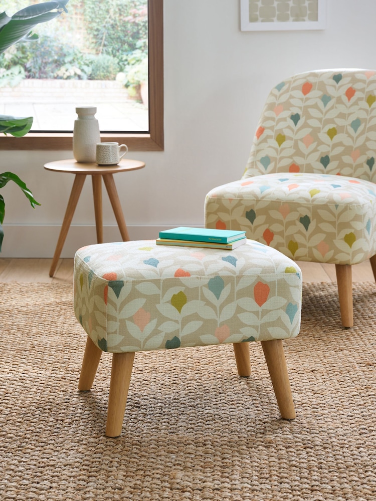 Scion Padukka Chalky Brights Blom Stool - Image 1 of 5