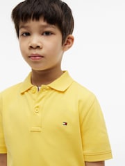 Tommy Hilfiger Yellow Essential Regular Fit Signature Polo Shirt - Image 2 of 5