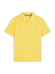 Tommy Hilfiger Yellow Essential Regular Fit Signature Polo Shirt - Image 5 of 5
