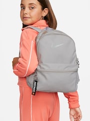 Nike Grey Brasilia JDI Kids' Mini Backpack (11L) - Image 1 of 8