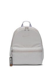Nike Grey Brasilia JDI Kids' Mini Backpack (11L) - Image 3 of 8