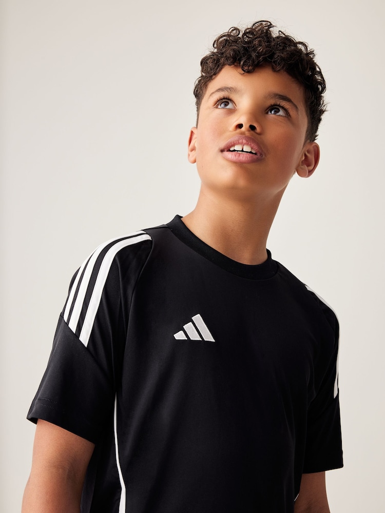 Zwart/wit - adidas Tiro 24 jersey top - Image 4 of 10