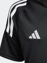 adidas Black/White Tiro 24 Jersey - Image 8 of 10
