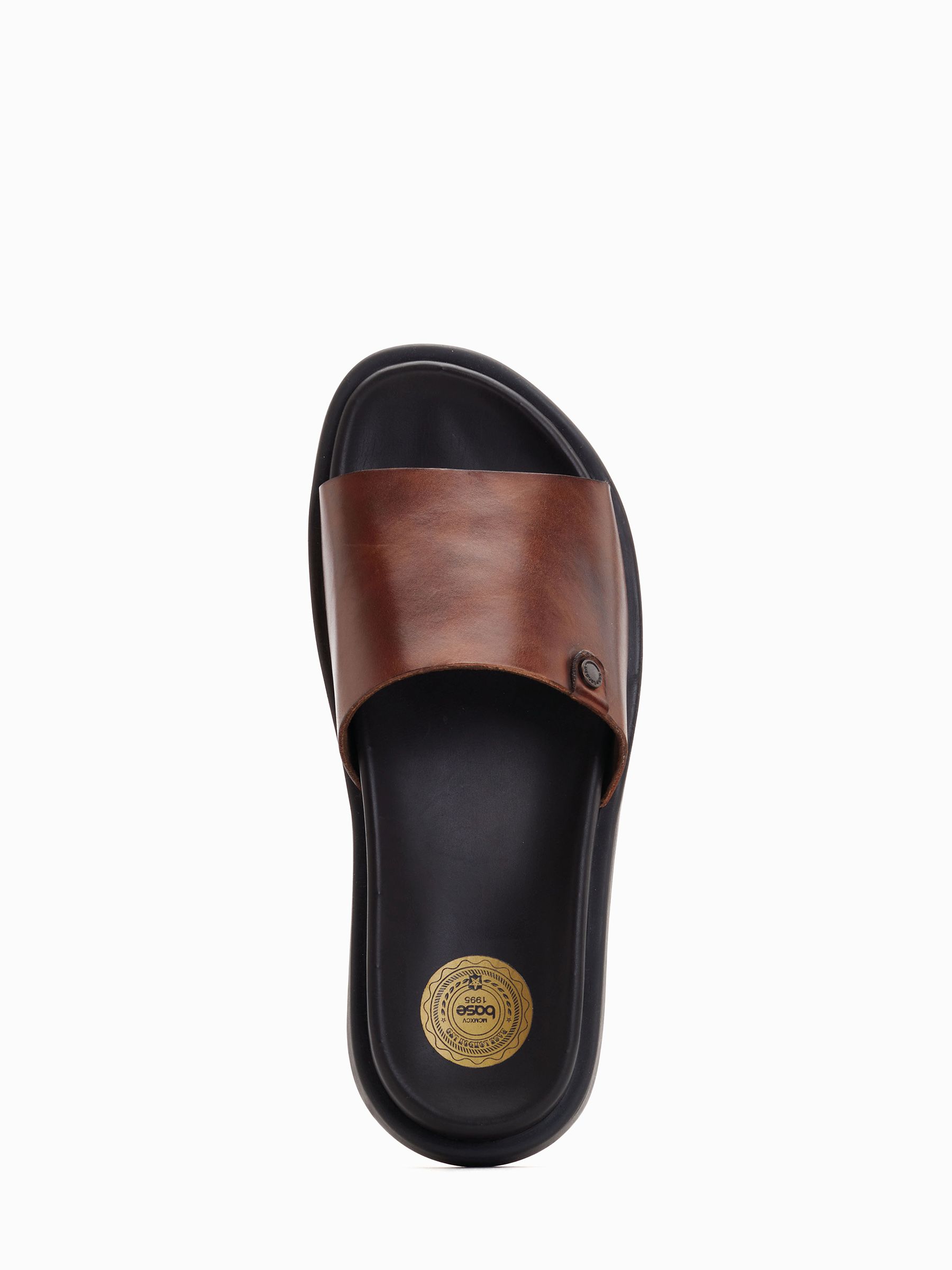 Buy Base London Harko Brown Slip On Sandals from Next Luxembourg