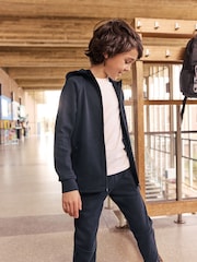 Azul marino - Conjunto de sudadera y pantalones deportivos con diseño técnico (3-16 años) - Imagen 6 de 6
