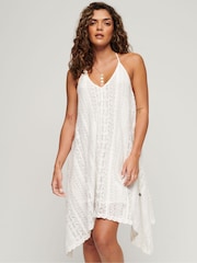 Superdry Vintage All Lace Midi 100% Cotton Dress - Изображение 1 из 7