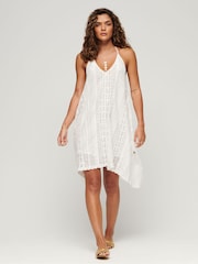 Superdry Vintage All Lace Midi 100% Cotton Dress - Изображение 2 из 7
