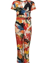Superdry Natural Vintage Woven Jumpsuit - Image 1 of 1