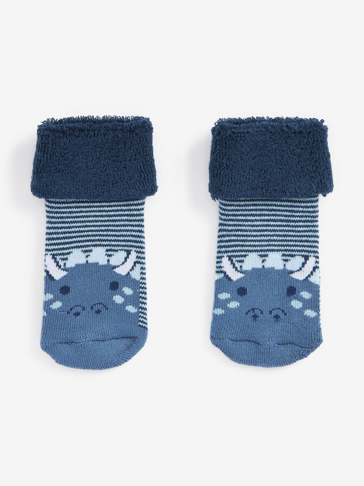 Blau - Frottee-Socken 3 Packung (0Monate-2Jahre) - Bild 2 von 4