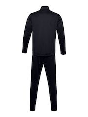 Under Armour Black Under Armour Grey/Black Rival Knit Hooded Tracksuit - Image 9 of 9