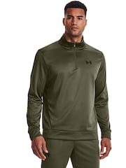 Under Armour Green Quarter Zip Fleece - Image 1 of 5