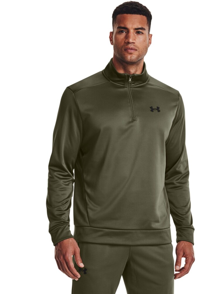 Under Armour Green Quarter Zip Fleece - Image 1 of 5