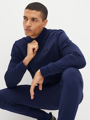 Under Armour Navy Fleece Quarter Zip Sweatshirt - Image 5 of 8