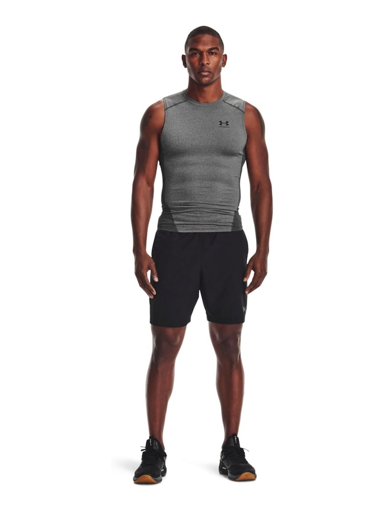 Szary - Koszulka bez rękawów Under Armour Heatgear – warstwa podstawowa - Image 3 of 6