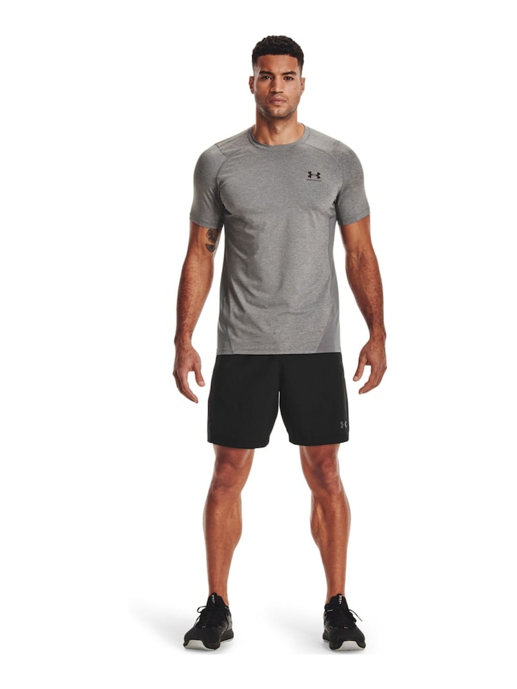 Under Armour Grey Heat Gear Fitted T-Shirt - Image 3 of 3