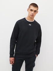 Under Armour Black Rival Sweatshirt - Image 1 of 5