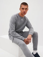 Under Armour Grey Rival Sweatshirt - Image 3 of 6