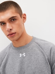 Under Armour Grey Rival Sweatshirt - Image 4 of 6