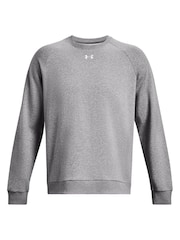 Under Armour Grey Rival Sweatshirt - Image 5 of 6