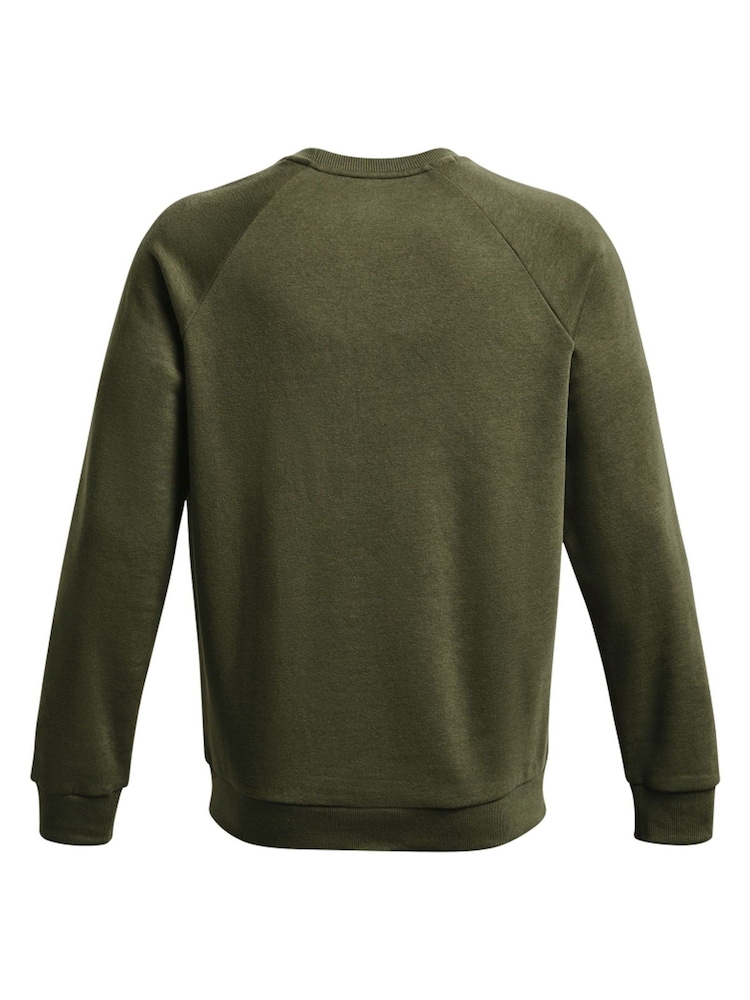 Under Armour Green Rival Sweatshirt - Image 6 of 6