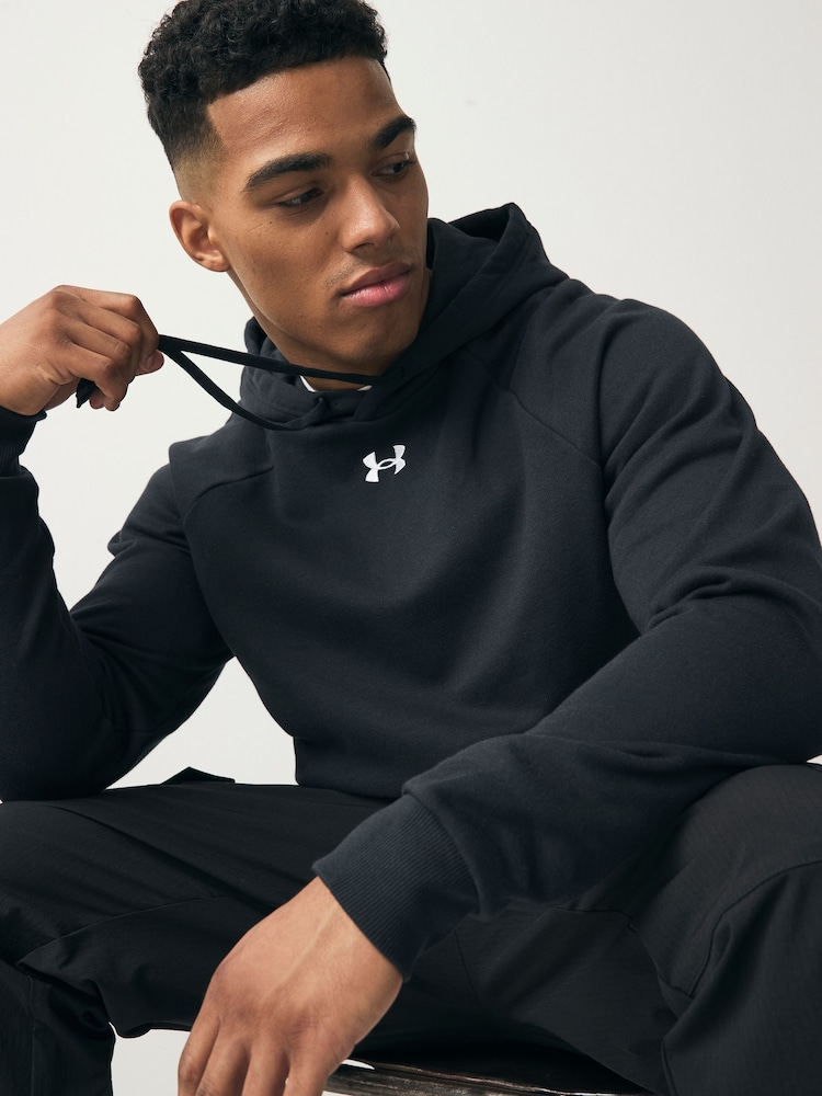 Черный - Флисовая толстовка Under Armour Rival - Image 2 of 7