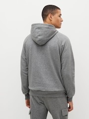 Under Armour Grey Rival Fleece Hoodie - Image 3 of 7