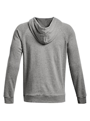 Under Armour Grey Rival Fleece Hoodie - Image 7 of 7
