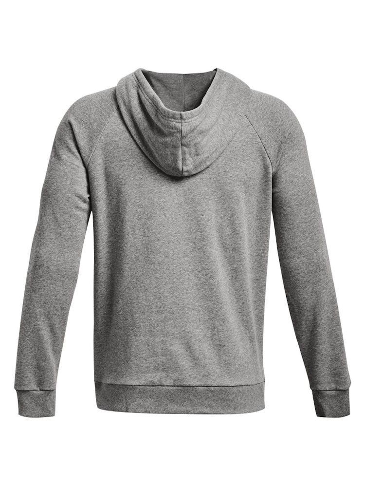 رمادي - سترة بقلنسوة فليس Rival من Under Armour - صورة 7 من 7 رمادي - سترة بقلنسوة فليس Rival من Under Armour - صورة 7 من 7