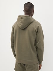 Verde - Sudadera con capucha de polar Rival de Under Armour  - Imagen 2 de 6